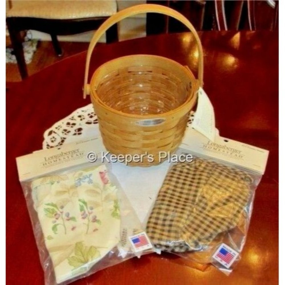 Longaberger Dresden Basket Combo Protector 2 Liner